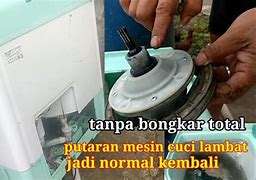 Kenapa Putaran Mesin Cuci Jadi Lambat